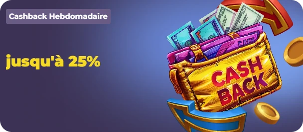 Cashback Hebdomadaire